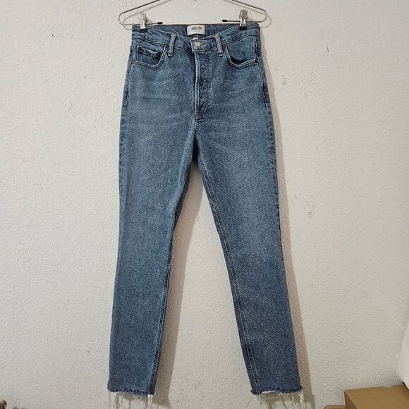 Agolde Nico High Rise Slim Fit Size 26 - Picture 1 of 9